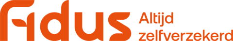 Fidus logo payoff Oranje
